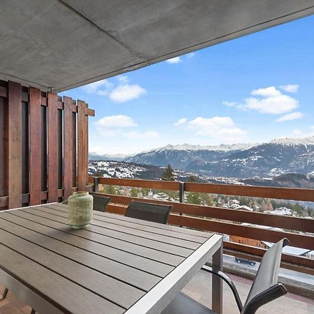 Chaleureux Studio A Anzere, Accessible A Ski, Proche De Tout Bagian luar foto