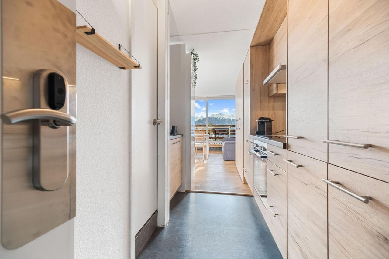 Chaleureux Studio A Anzere, Accessible A Ski, Proche De Tout Bagian luar foto